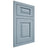 Shiloh Cabinetry Flush Inset Oxford White Oak Quarter Sawn Sky Door