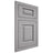 Shiloh Cabinetry Flush Inset Oxford White Oak Quarter Sawn Stratus Door