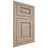 Shiloh Cabinetry Flush Inset Oxford White Oak Quarter Sawn Straw Door
