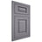 Shiloh Cabinetry Flush Inset Oxford White Oak Rift Cut Cadet Door