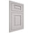 Shiloh Cabinetry Flush Inset Oxford White Oak Rift Cut Cotton Door