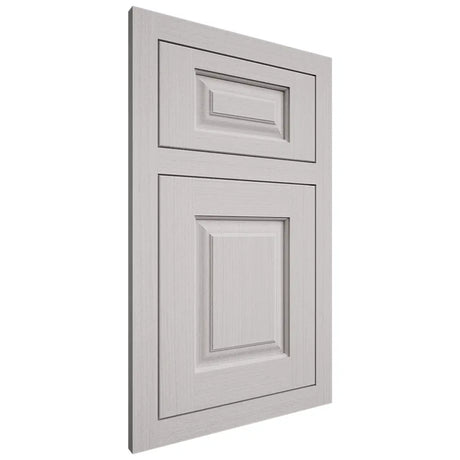 Shiloh Cabinetry Flush Inset Oxford White Oak Rift Cut Cotton Door