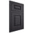 Shiloh Cabinetry Flush Inset Oxford White Oak Rift Cut Harbor Door