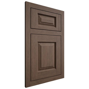 Shiloh Cabinetry Flush Inset Oxford White Oak Rift Cut Mineral Door
