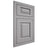 Shiloh Cabinetry Flush Inset Oxford White Oak Rift Cut Stratus Door