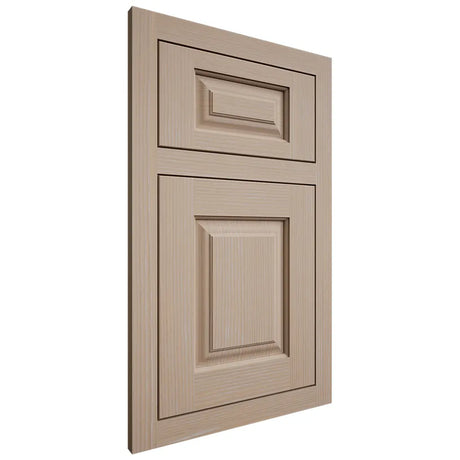 Shiloh Cabinetry Flush Inset Oxford White Oak Rift Cut Straw Door