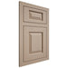 Shiloh Cabinetry Flush Inset Oxford White Oak Rift Cut Straw Door