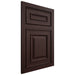 Shiloh Cabinetry Flush Inset Portland Alder Plain Cut Bistre Door