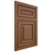 Shiloh Cabinetry Flush Inset Portland Alder Plain Cut Cola Door