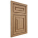 Shiloh Cabinetry Flush Inset Portland Alder Plain Cut Dusty Road Door