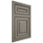 Shiloh Cabinetry Flush Inset Portland Alder Plain Cut Thyme Door