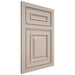 Shiloh Cabinetry Flush Inset Portland Alder Plain Cut White Sands Door