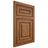 Shiloh Cabinetry Flush Inset Portland Cherry Plain Cut Coffee Door