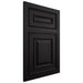 Shiloh Cabinetry Flush Inset Portland Cherry Plain Cut Espresso Door