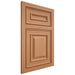 Shiloh Cabinetry Flush Inset Portland Cherry Plain Cut Natural Door