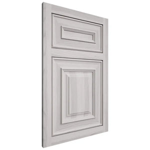 Shiloh Cabinetry Flush Inset Portland Hickory Plain Cut Cotton Door