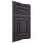 Shiloh Cabinetry Flush Inset Portland Hickory Plain Cut Harbor Door