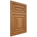 Shiloh Cabinetry Flush Inset Portland Hickory Plain Cut Medium Door