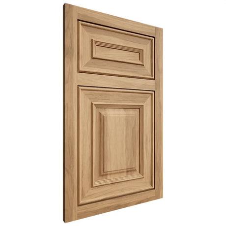 Shiloh Cabinetry Flush Inset Portland Hickory Plain Cut Natural Door