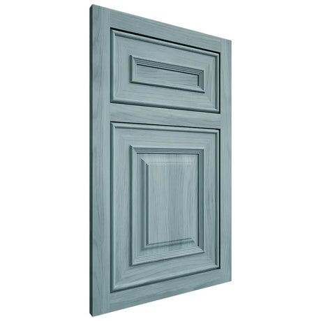Shiloh Cabinetry Flush Inset Portland Hickory Plain Cut Sky Door