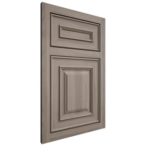 Shiloh Cabinetry Flush Inset Portland Hickory Plain Cut Sterling Door