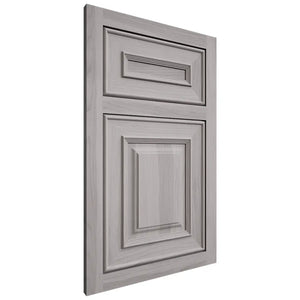 Shiloh Cabinetry Flush Inset Portland Hickory Plain Cut Stratus Door
