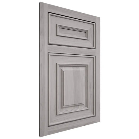 Shiloh Cabinetry Flush Inset Portland Hickory Plain Cut Stratus Door