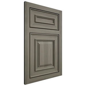 Shiloh Cabinetry Flush Inset Portland Hickory Plain Cut Thyme Door