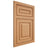 Shiloh Cabinetry Flush Inset Portland Maple Plain Cut Golden Door