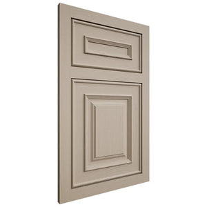 Shiloh Cabinetry Flush Inset Portland Maple Plain Cut Pebble Door