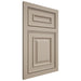 Shiloh Cabinetry Flush Inset Portland Maple Plain Cut Pebble Door