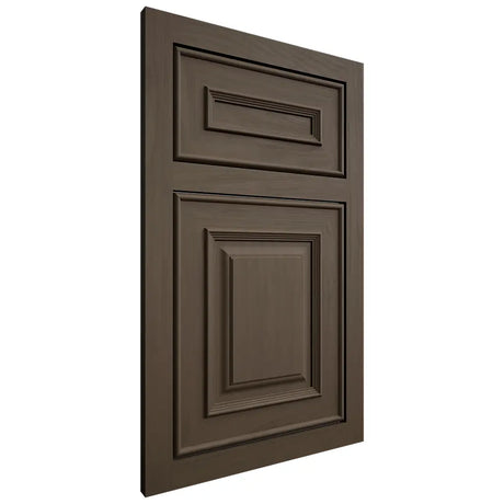 Shiloh Cabinetry Flush Inset Portland Maple Plain Cut Perfect Brown Door