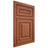 Shiloh Cabinetry Flush Inset Portland Maple Plain Cut Spice Door