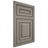 Shiloh Cabinetry Flush Inset Portland Maple Plain Cut Thyme Door