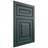 Shiloh Cabinetry Flush Inset Portland Paintable Billiard Green Door