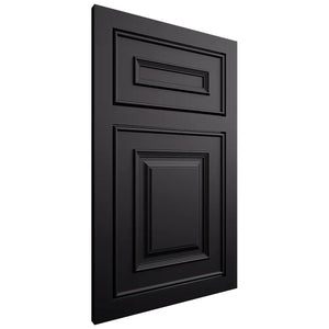 Shiloh Cabinetry Flush Inset Portland Paintable Black Door