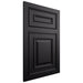 Shiloh Cabinetry Flush Inset Portland Paintable Black Door