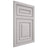 Shiloh Cabinetry Flush Inset Portland Paintable Light French Gray Door