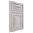 Shiloh Cabinetry Flush Inset Portland Paintable Mindful Gray Door