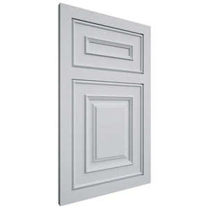 Shiloh Cabinetry Flush Inset Portland Paintable Niebla Azul Door