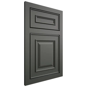 Shiloh Cabinetry Flush Inset Portland Paintable Pewter Green Door