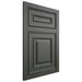 Shiloh Cabinetry Flush Inset Portland Paintable Pewter Green Door