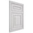 Shiloh Cabinetry Flush Inset Portland Paintable Polar Door