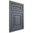 Shiloh Cabinetry Flush Inset Portland Paintable Slate Tile Door
