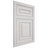 Shiloh Cabinetry Flush Inset Portland Paintable Soft White Door