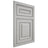 Shiloh Cabinetry Flush Inset Portland Paintable Unusual Gray Door