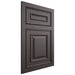 Shiloh Cabinetry Flush Inset Portland Paintable Urbane Bronze Door