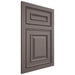 Shiloh Cabinetry Flush Inset Portland Poplar Plain Cut Heatherstone Door