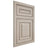 Shiloh Cabinetry Flush Inset Portland Poplar Plain Cut Seagull Door
