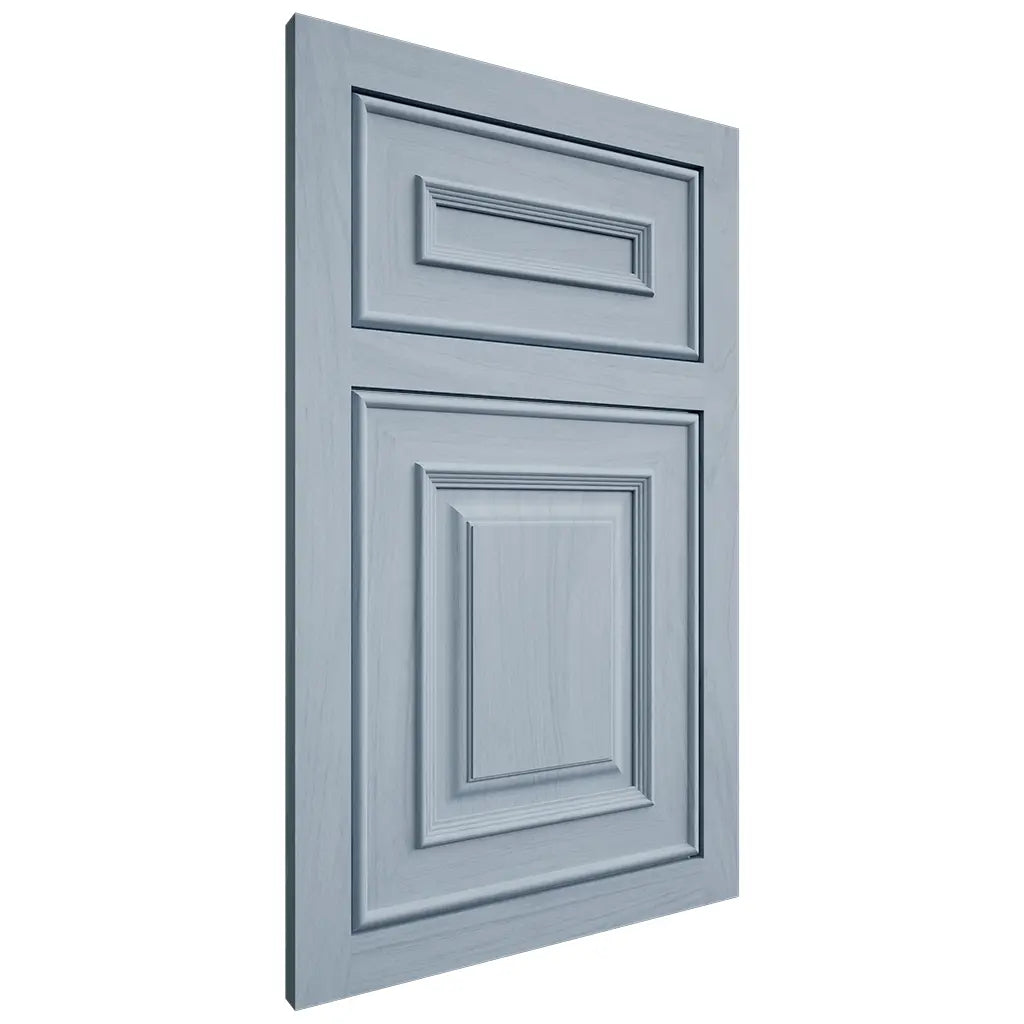 Shiloh Cabinetry Flush Inset Portland Poplar Plain Cut Sky Door